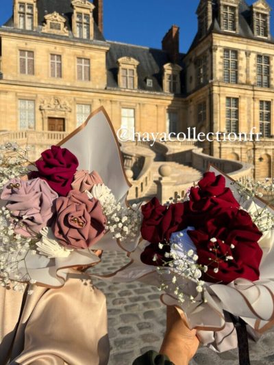 Hijab Bouquet Jersey Premium Luxe Froncé