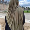 Hijab Jersey Luxe Jacquard à strass