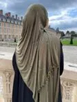 Hijab Jersey Luxe Jacquard à strass